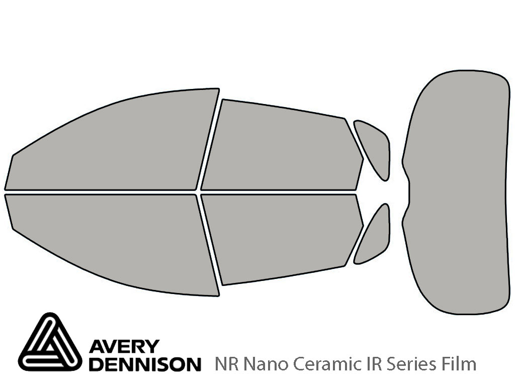 Avery Dennison Mazda CX-3 2016-2021 NR Nano Ceramic IR Window Tint Kit
