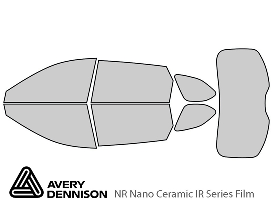 Avery Dennison Mazda CX-9 2016-2022 NR Nano Ceramic IR Window Tint Kit