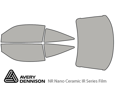 Avery Dennison™ Mazda MX-6 1993-1997 NR Nano Ceramic IR Window Tint Kit