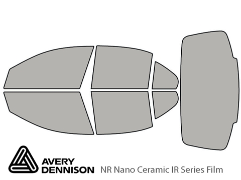Avery Dennison™ Mercedes-Benz C-Class 2015-2023 NR Nano Ceramic IR Window Tint Kit (Sedan)
