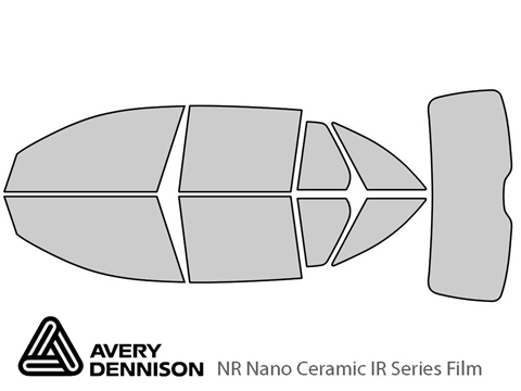 Avery Dennison™ Mercedes-Benz C-Class 2018-2021 NR Nano Ceramic IR Window Tint Kit (Wagon)