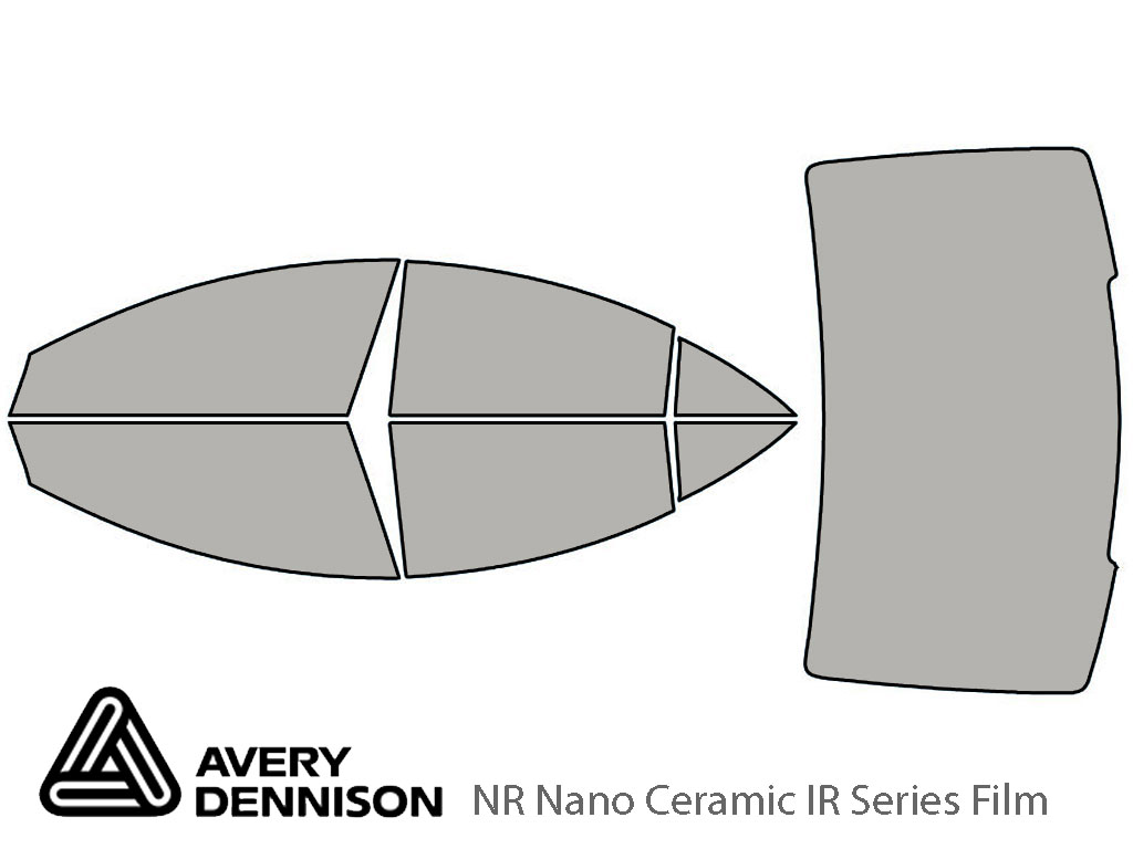 Avery Dennison Mercedes-Benz CLS-Class 2012-2018 NR Nano Ceramic IR Window Tint Kit