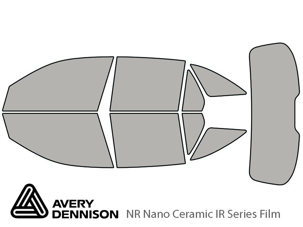 Avery Dennison Mercedes-Benz GLC-Class 2016-2022 (SUV) NR Nano Ceramic IR Window Tint Kit