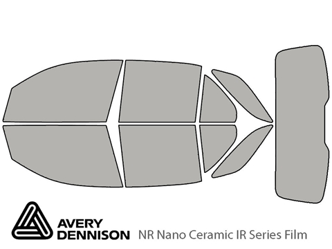 Avery Dennison™ MINI Countryman 2017-2022 NR Nano Ceramic IR Window Tint Kit