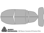 Avery Dennison Mercedes-Benz GLS-Class 2020-2023 NR Nano Ceramic IR Window Tint Kit