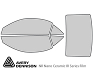 Avery Dennison Mercedes-Benz SLC-Class 2017-2020 NR Nano Ceramic IR Window Tint Kit