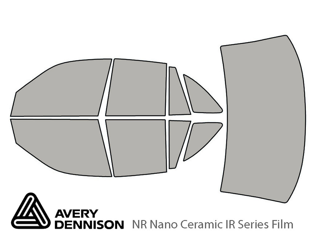 Avery Dennison Mercury Grand Marquis 1992-1995 NR Nano Ceramic IR Window Tint Kit