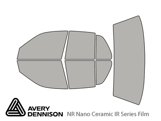 Avery Dennison Mercury Grand Marquis 1996-2010 NR Nano Ceramic IR Window Tint Kit