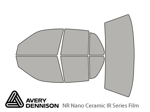 Avery Dennison™ Mercury Marauder 2003-2004 NR Nano Ceramic IR Window Tint Kit