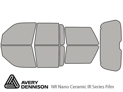 Avery Dennison™ Mercury Mountaineer 1997-2001 NR Nano Ceramic IR Window Tint Kit