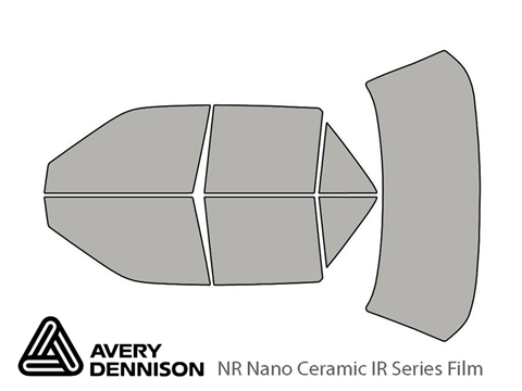 Avery Dennison™ Mercury Tracer 1991-1996 NR Nano Ceramic IR Window Tint Kit