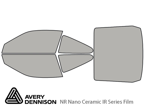 Avery Dennison™ Mitsubishi Eclipse 1990-1994 NR Nano Ceramic IR Window Tint Kit
