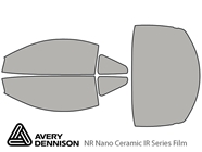 Avery Dennison Mitsubishi Eclipse 1995-1999 NR Nano Ceramic IR Window Tint Kit