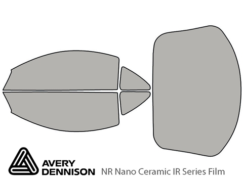Avery Dennison™ Mitsubishi Eclipse 2000-2005 NR Nano Ceramic IR Window Tint Kit