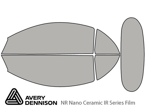 Avery Dennison™ Mitsubishi Eclipse 2001-2005 NR Nano Ceramic IR Window Tint Kit (Spyder)