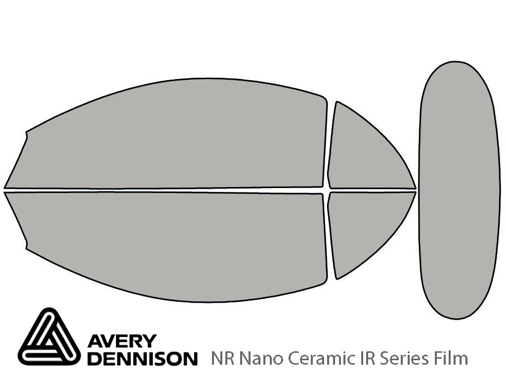 Avery Dennison Mitsubishi Eclipse 2001-2005 (Spyder) NR Nano Ceramic IR Window Tint Kit