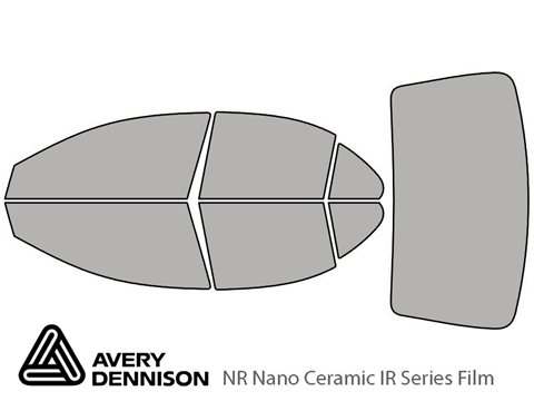 Avery Dennison™ Mitsubishi Evolution 2008-2015 NR Nano Ceramic IR Window Tint Kit