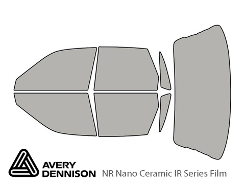 Avery Dennison™ Mitsubishi Galant 1990-1993 NR Nano Ceramic IR Window Tint Kit