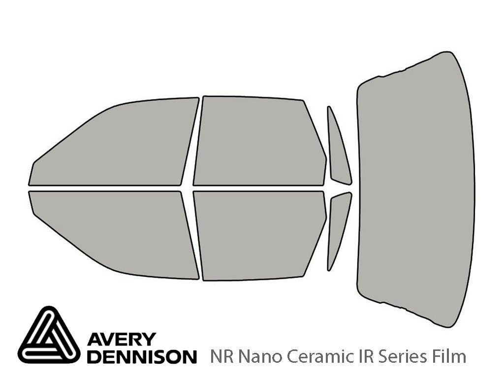 Avery Dennison Mitsubishi Galant 1990-1993 NR Nano Ceramic IR Window Tint Kit
