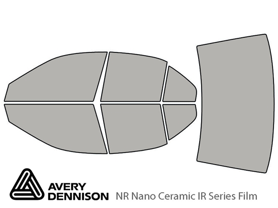 Avery Dennison Mitsubishi Galant 1999-2003 NR Nano Ceramic IR Window Tint Kit