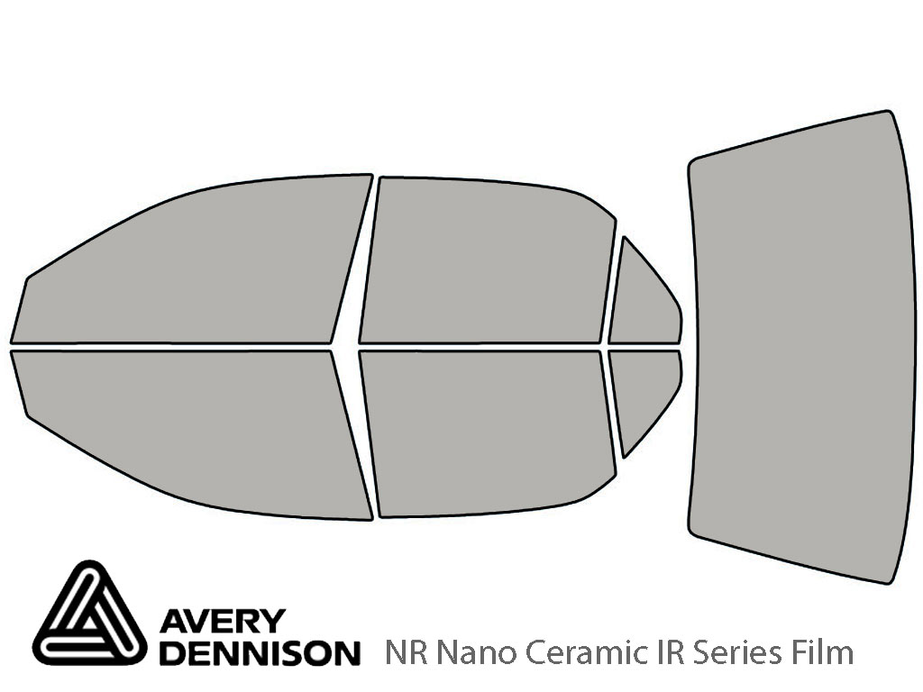 Avery Dennison Mitsubishi Lancer 2002-2006 (Sedan) NR Nano Ceramic IR Window Tint Kit