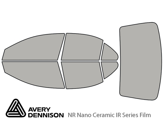 Avery Dennison Mitsubishi Lancer 2008-2017 (Sedan) NR Nano Ceramic IR Window Tint Kit