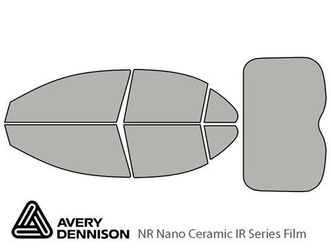 Avery Dennison™ Mitsubishi Lancer 2009-2017 NR Nano Ceramic IR Window Tint Kit (Hatchback)