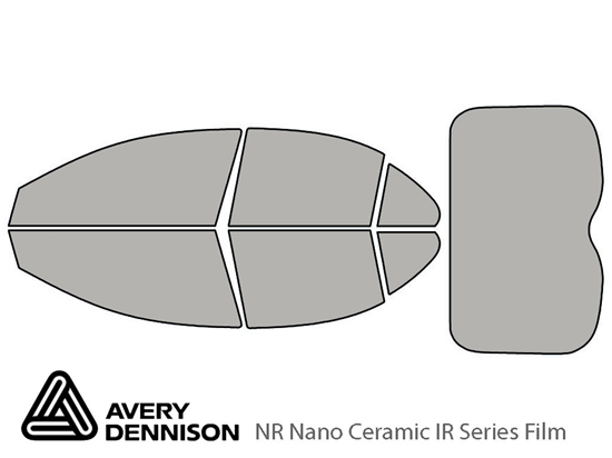 Avery Dennison Mitsubishi Lancer 2009-2017 (Hatchback) NR Nano Ceramic IR Window Tint Kit