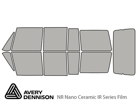 Avery Dennison™ Mitsubishi Montero 1989-1991 NR Nano Ceramic IR Window Tint Kit