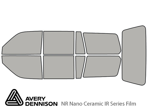 Avery Dennison™ Mitsubishi Montero Sport 1997-2003 NR Nano Ceramic IR Window Tint Kit