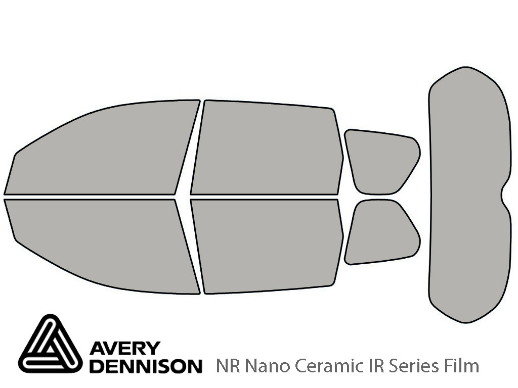 Avery Dennison Mitsubishi Outlander 2007-2013 NR Nano Ceramic IR Window Tint Kit
