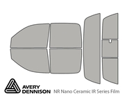 Avery Dennison Mitsubishi Raider 2006-2009 (4 Door) NR Nano Ceramic IR Window Tint Kit