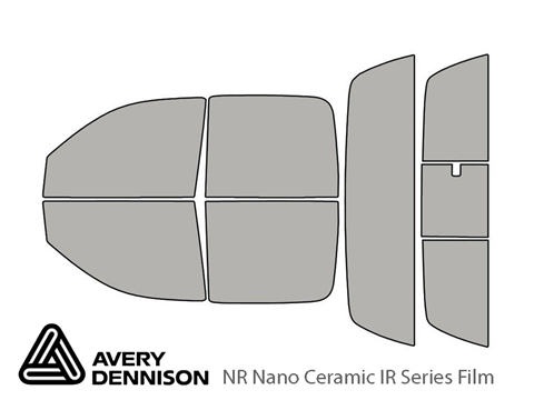 Avery Dennison™ Mitsubishi Raider 2006-2009 NR Nano Ceramic IR Window Tint Kit (4 Door)