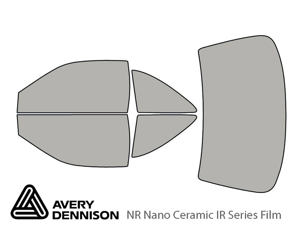 Avery Dennison Nissan 200SX 1995-1998 NR Nano Ceramic IR Window Tint Kit
