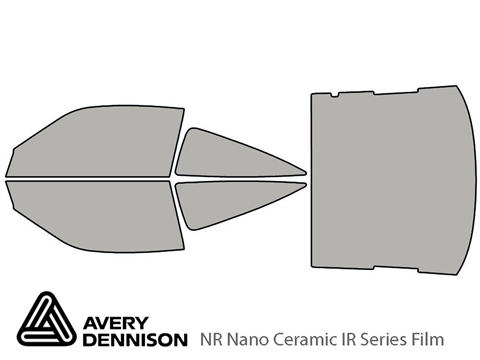 Avery Dennison™ Nissan 240SX 1989-1993 NR Nano Ceramic IR Window Tint Kit