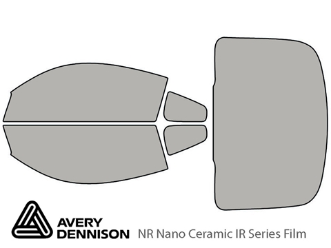 Avery Dennison™ Nissan 350Z 2003-2008 NR Nano Ceramic IR Window Tint Kit (Coupe)