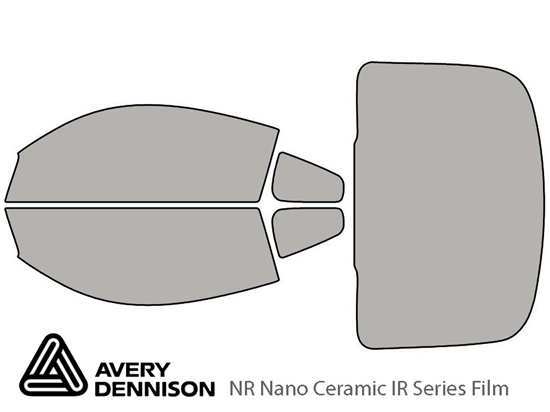 Avery Dennison Nissan 350Z 2003-2008 (Coupe) NR Nano Ceramic IR Window Tint Kit