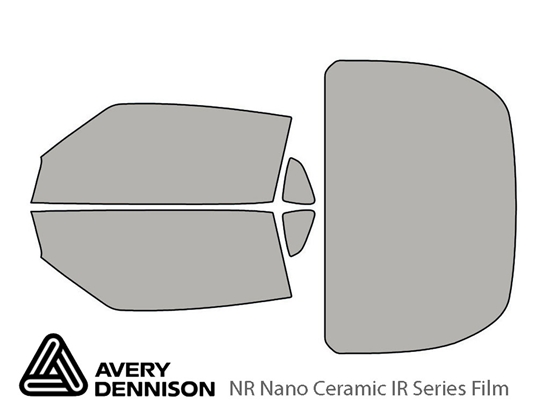 Avery Dennison Nissan 370Z 2009-2019 (Coupe) NR Nano Ceramic IR Window Tint Kit