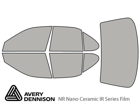 Avery Dennison™ Nissan Altima 1993-1997 NR Nano Ceramic IR Window Tint Kit