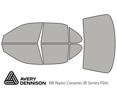 Avery Dennison™ Nissan Altima 2000-2001 NR Nano Ceramic IR Window Tint Kit