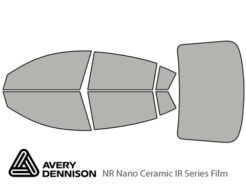 Avery Dennison™ Nissan Altima 2007-2012 NR Nano Ceramic IR Window Tint Kit (Sedan)