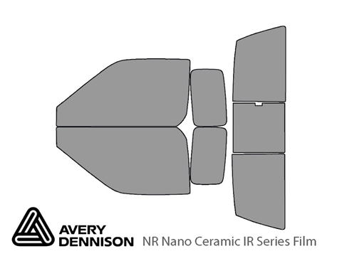 Avery Dennison™ Nissan Frontier 1998-2000 NR Nano Ceramic IR Window Tint Kit