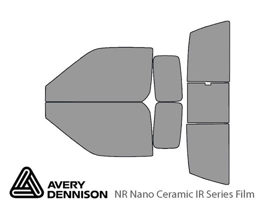 Avery Dennison Nissan Frontier 1998-2000 NR Nano Ceramic IR Window Tint Kit
