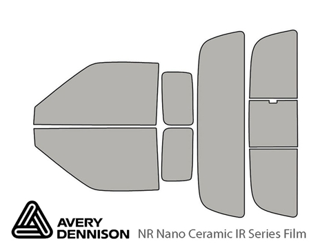 Avery Dennison™ Nissan Frontier 2001-2004 NR Nano Ceramic IR Window Tint Kit (2 Door)