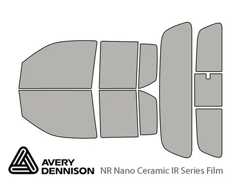 Avery Dennison™ Nissan Frontier 2005-2021 NR Nano Ceramic IR Window Tint Kit (4 Door)
