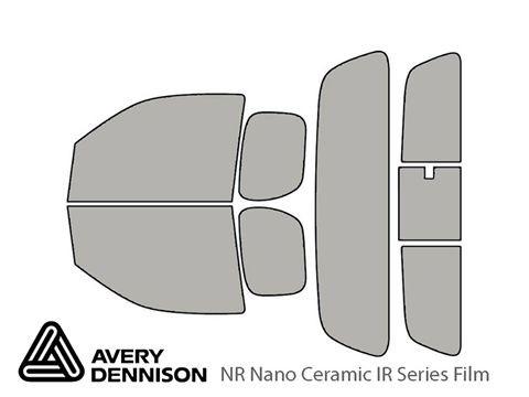 Avery Dennison™ Nissan Frontier 2006-2021 NR Nano Ceramic IR Window Tint Kit (2 Door)