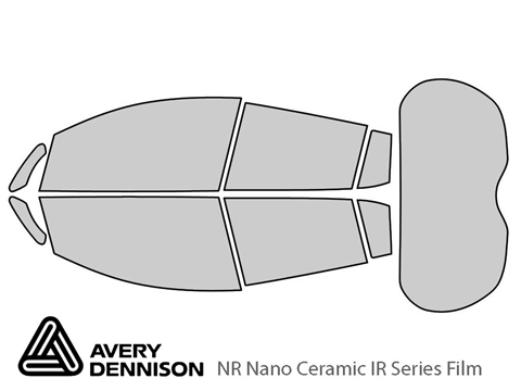 Avery Dennison™ Nissan Leaf 2018-2023 NR Nano Ceramic IR Window Tint Kit