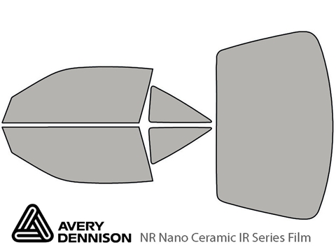 Avery Dennison™ Nissan NX 1991-1993 NR Nano Ceramic IR Window Tint Kit