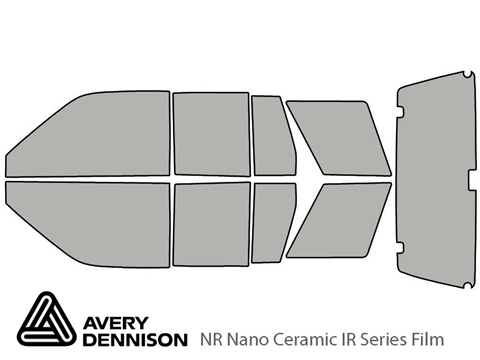 Avery Dennison™ Nissan Pathfinder 1990-1995 NR Nano Ceramic IR Window Tint Kit (4 Door)