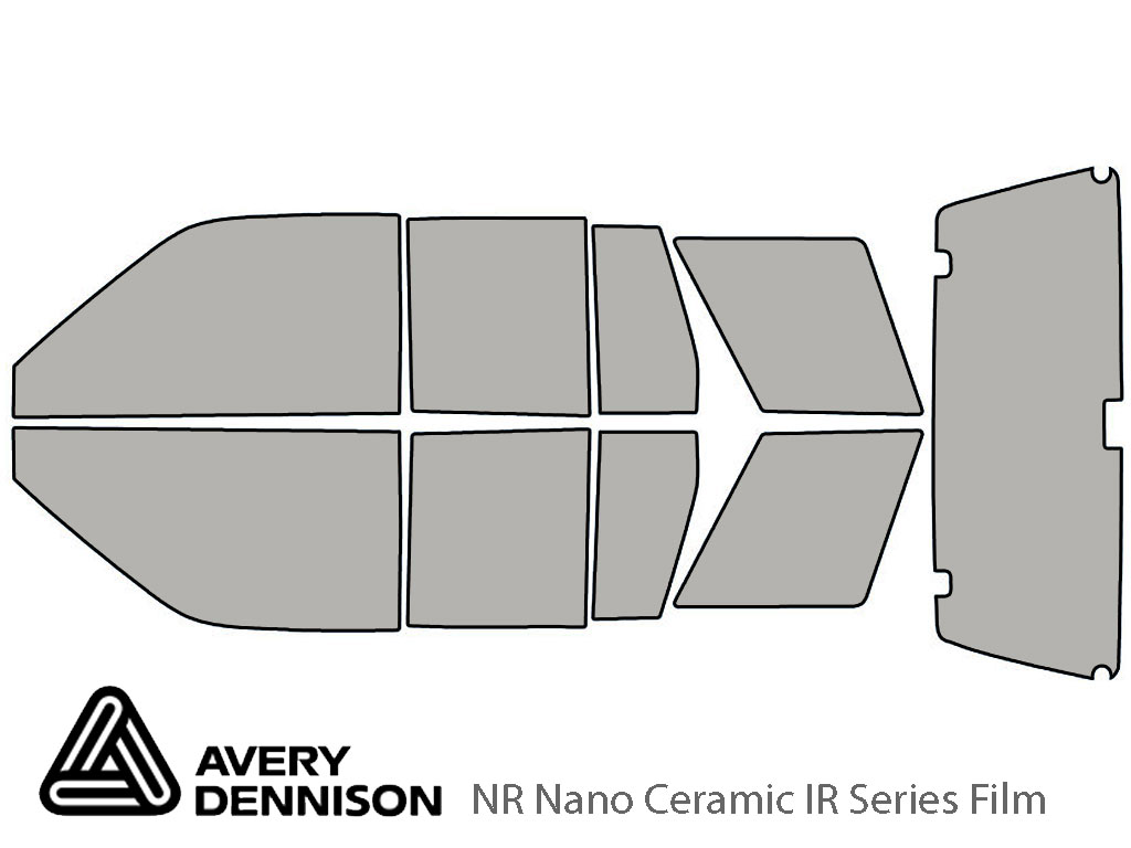 Avery Dennison Nissan Pathfinder 1990-1995 (4 Door) NR Nano Ceramic IR Window Tint Kit